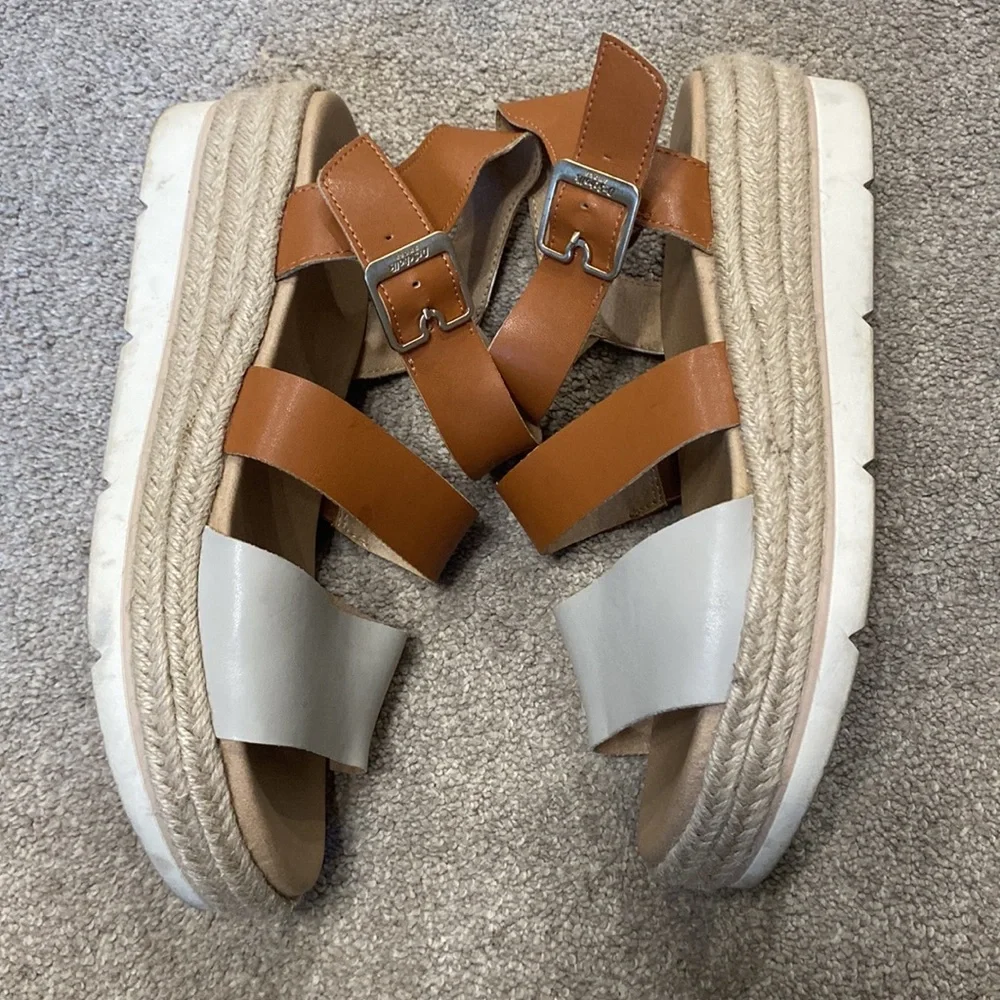 Dr. Scholl’s Once Twice Comfort Espadrille Sandals Size 9